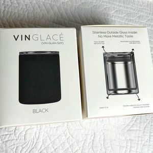2 Vin Glacé insulated whiskey glasses - New in BOX - great gift - Father’s Day